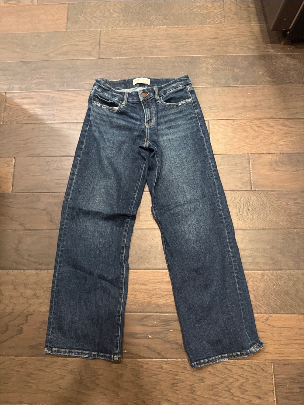 BKE Dark Blue Wide-Leg Women's Jeans